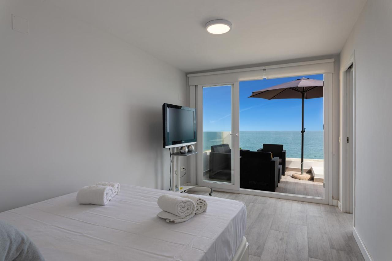 100% Seaview, 2 Minutes To The Beach And Parking Benalmádena Esterno foto